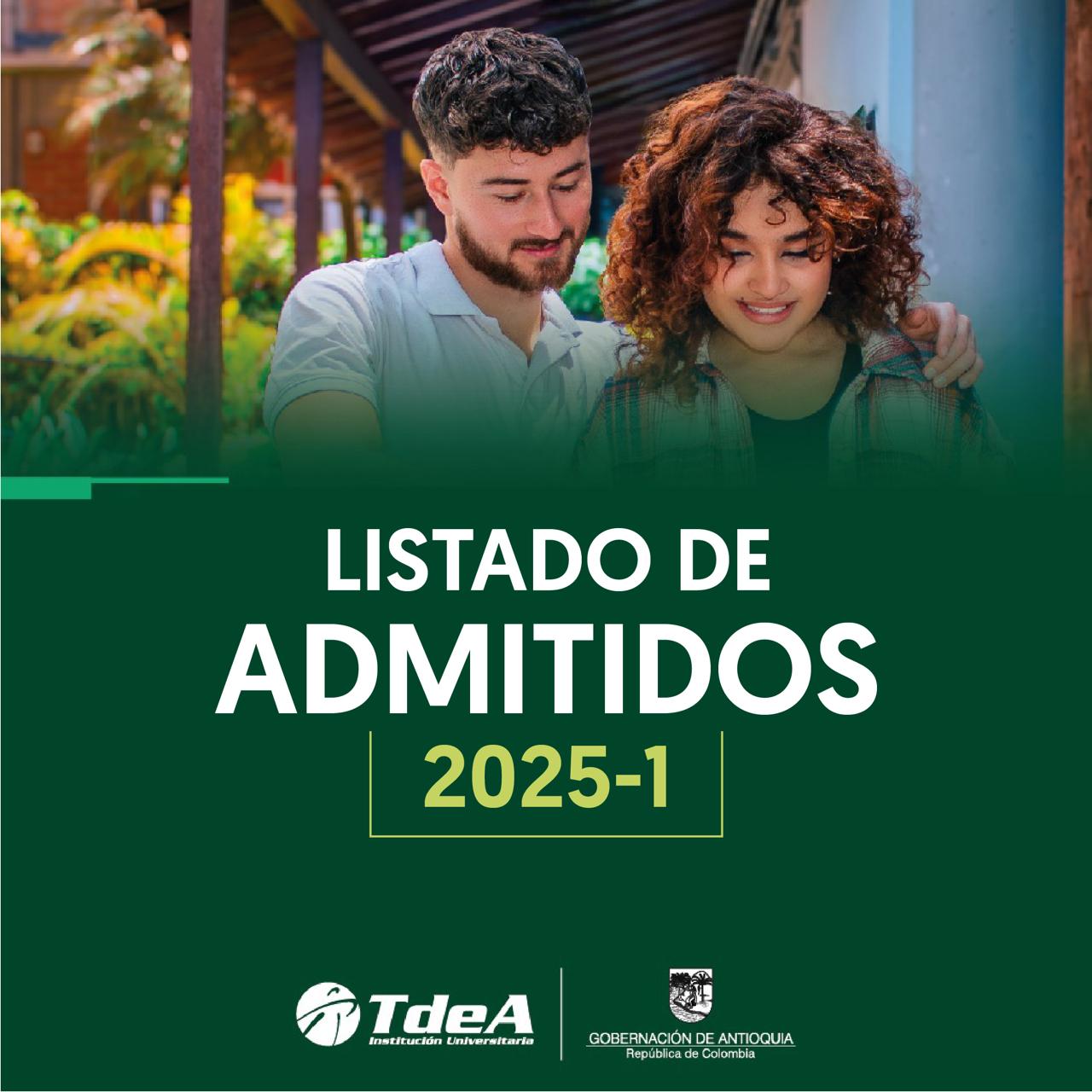 Listado de Admitidos 2025-1