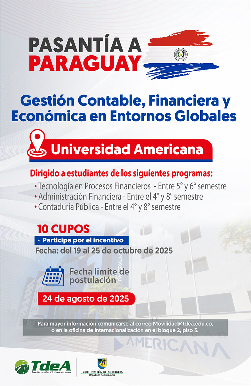 Pasantía a Paraguay en Gestión Contable, Financiera y Económica en Entornos Globales