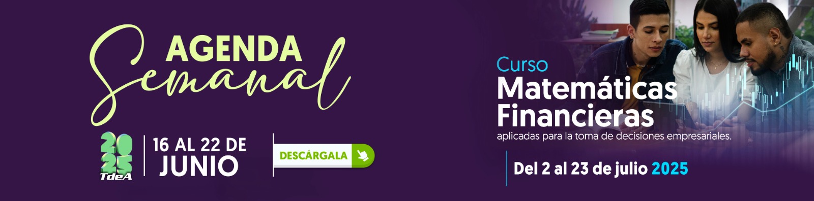 AGENDA SEMANAL DEL 16 AL 22 DE JUNIO