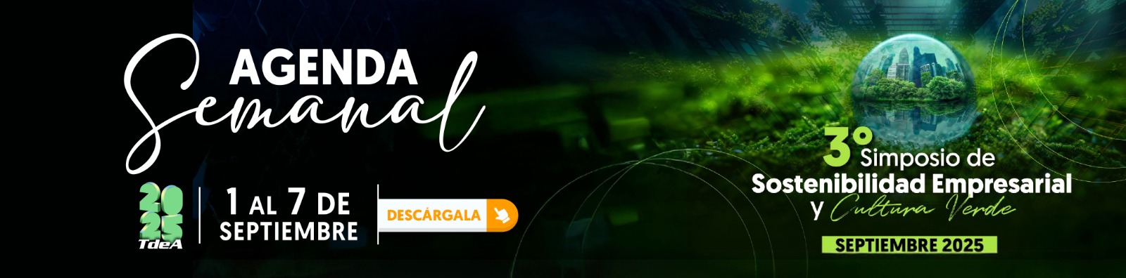 AGENDA SEMANAL DEL 1 AL 7 DE SEPTIEMBRE