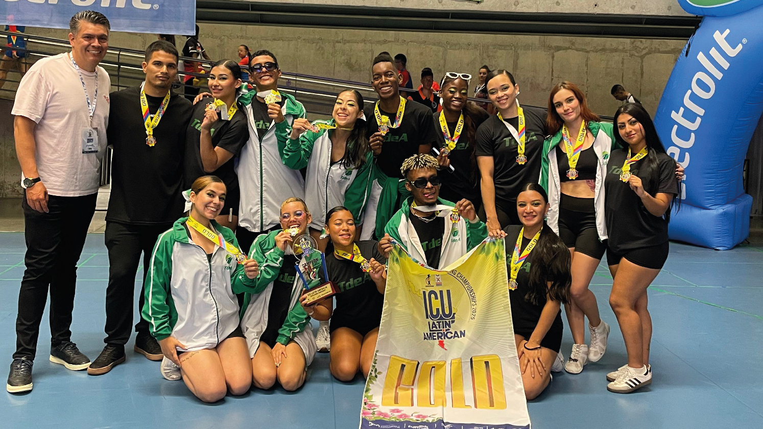 TdeA, campeón latinoamericano universitario de porrismo