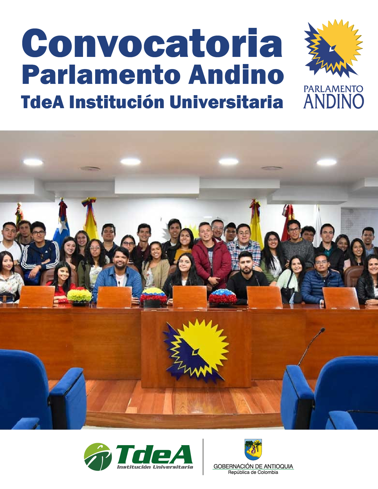 Convocatoria Parlamento Andino TdeA