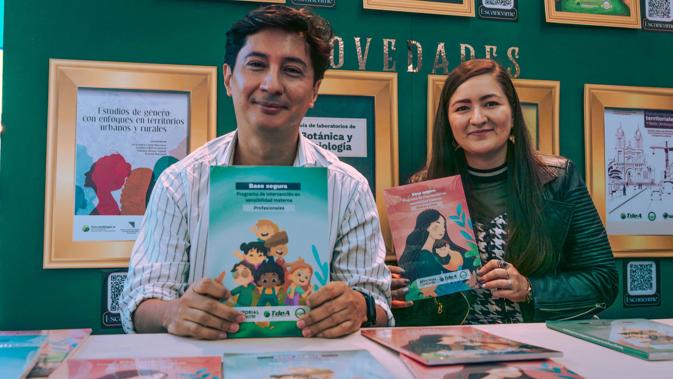 Base segura, dos textos con sello TdeA que ayudan a potenciar la sensibilidad materna