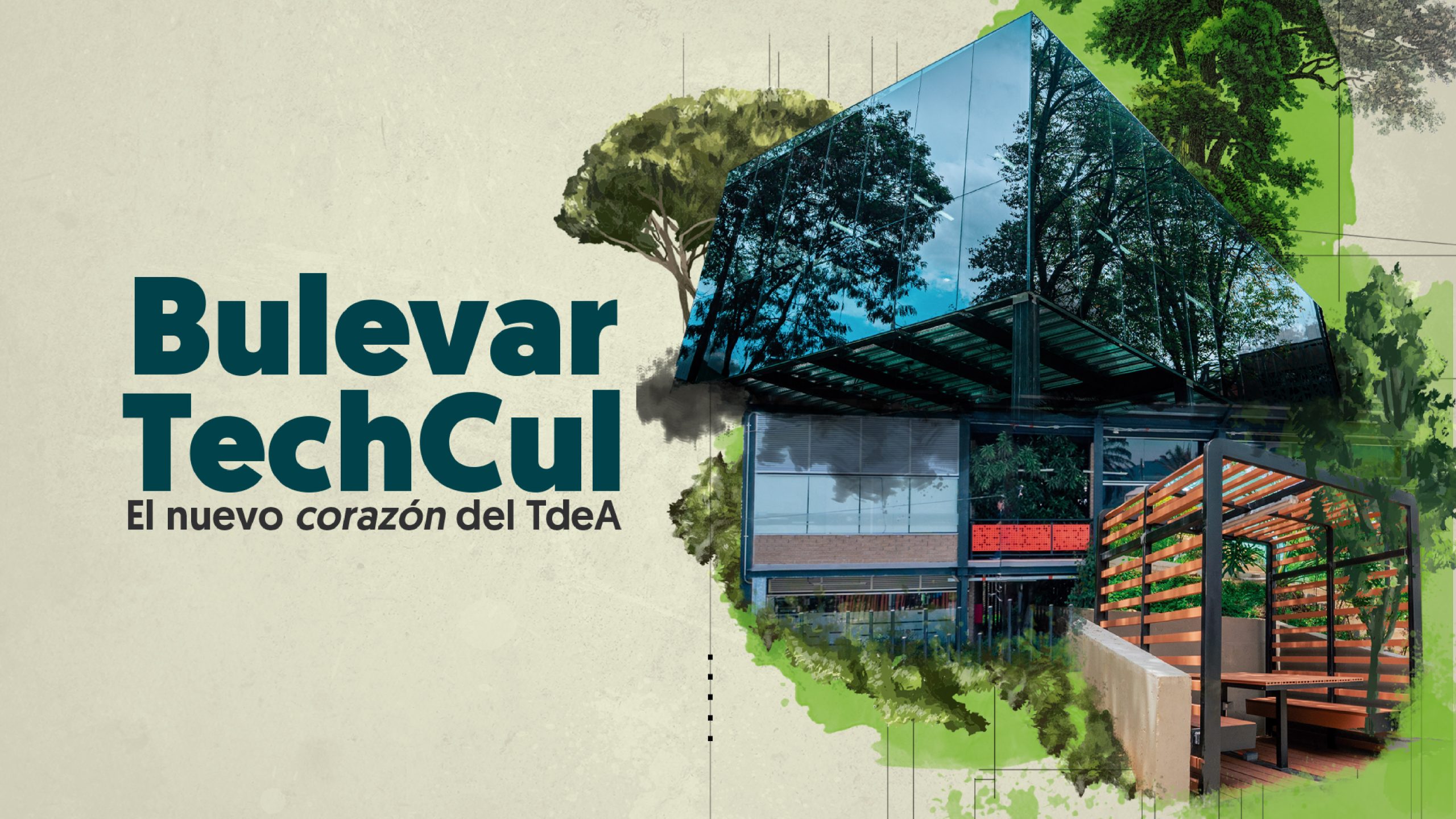 Comenzó a latir el Bulevar TechCul, el nuevo ‘corazón’ del TdeA