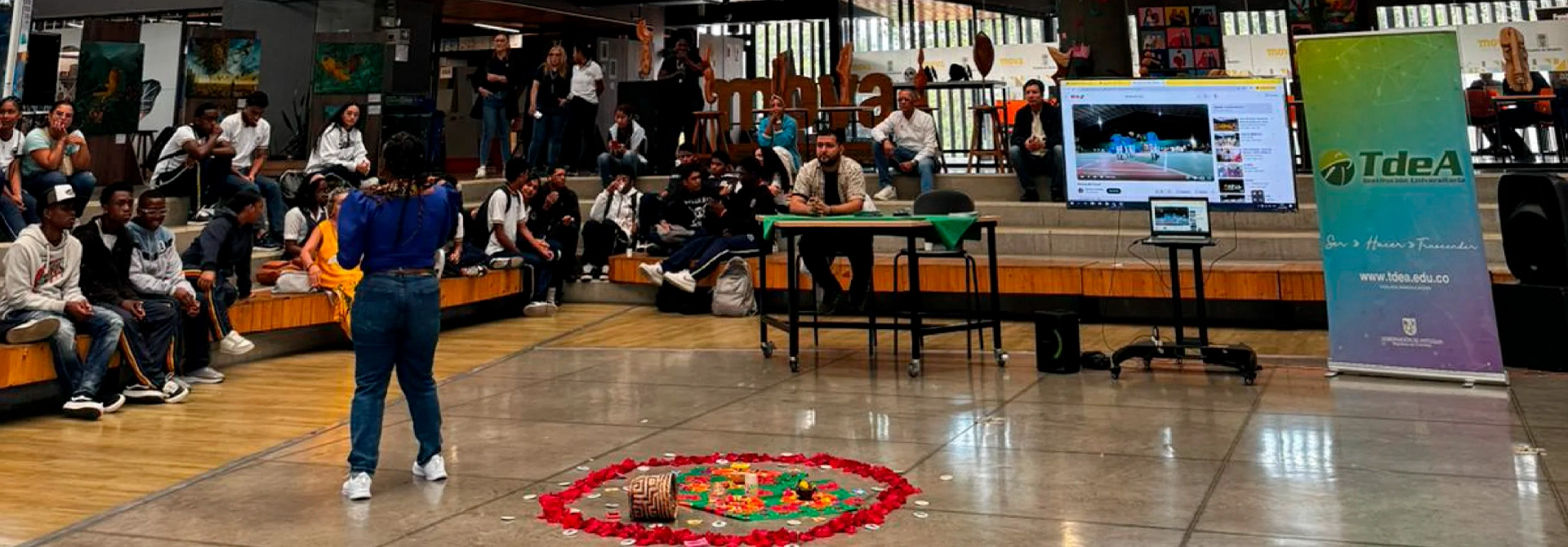 El TdeA en piloto de la Feria de Educación Superior Étnica