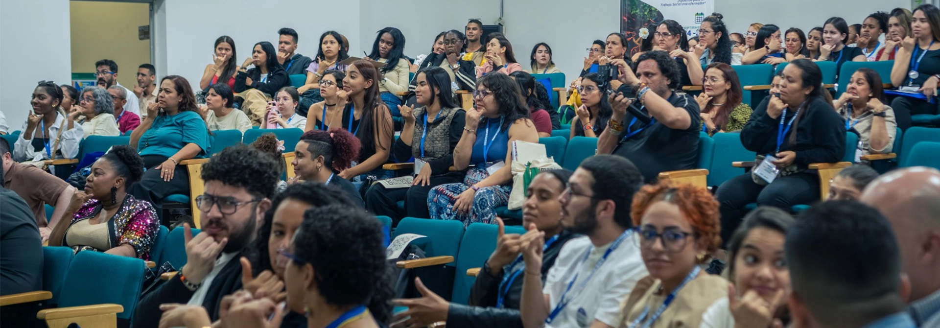 Asistentes al evento de Laboratorio de inclusión.