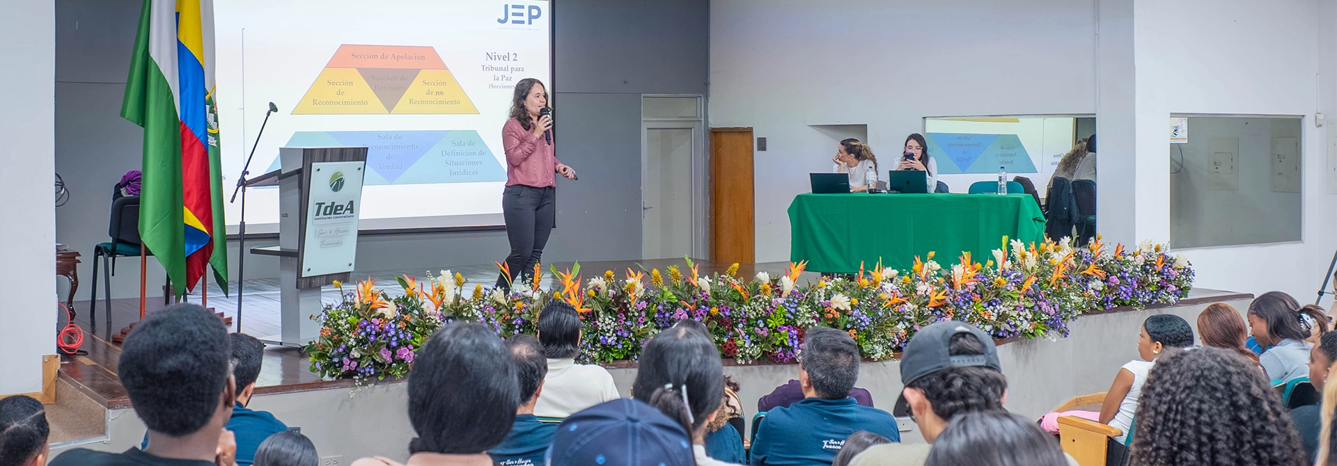 La magistrada auxiliar de la Jurisdicción Especial para la Paz -JEP-, Rocío Liliana Quintero Martínez, compartió sentencia sobre ‘falsos positivos’ en contra de pueblos étnicos del Caribe colombiano.