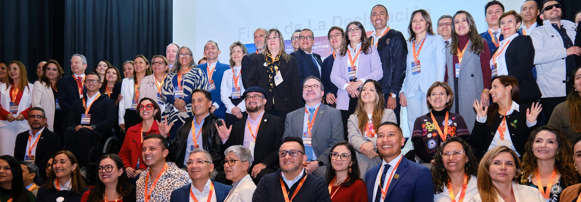 Rectores y asistentes reunidos en el Primer Encuentro Nacional de Rectores y Directivos.
