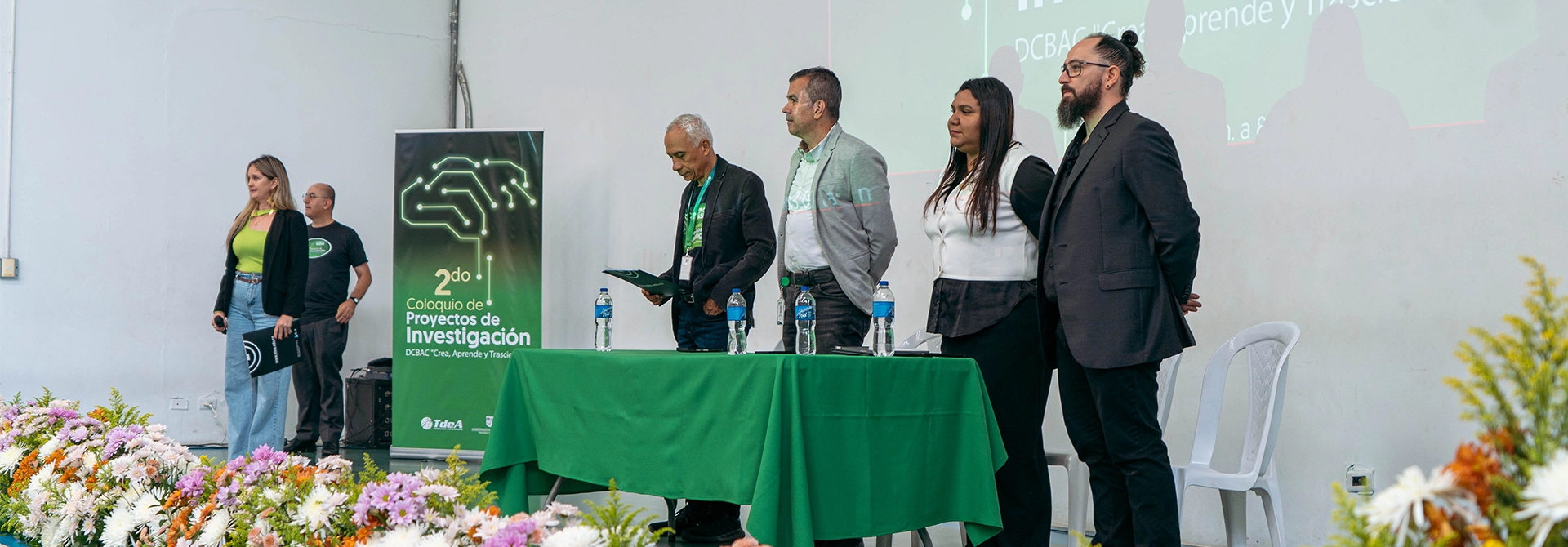 Inauguración del Coloquio de Proyectos de Investigación de Ciencias Básicas y Áreas Comunes.