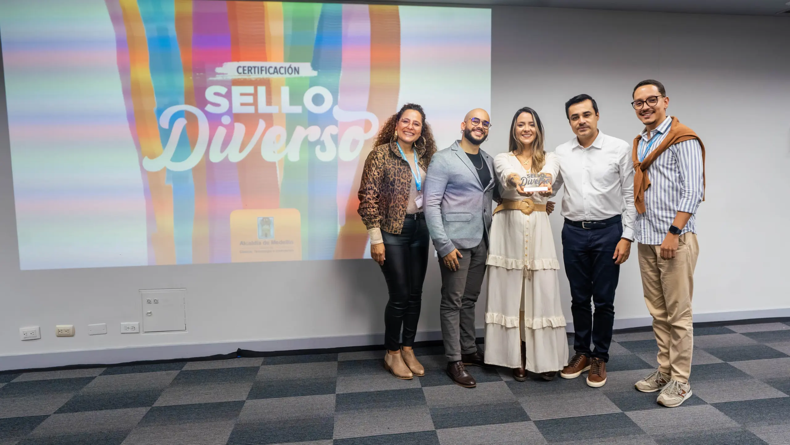 El TdeA recibe el Sello Diverso por su compromiso con la inclusión y la protección de los derechos de la población LGBTIQ+