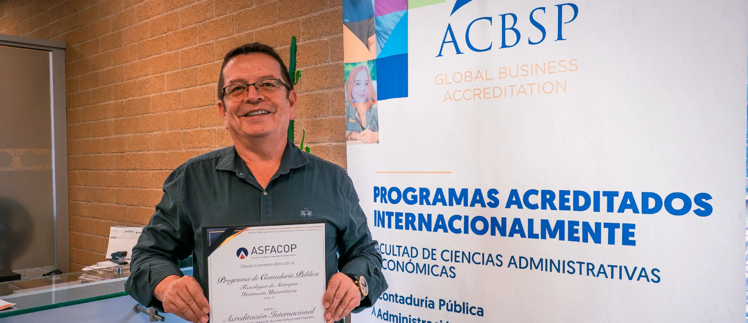 ASFACOP reconoció al programa de Contaduría Pública del TdeA por su acreditación internacional