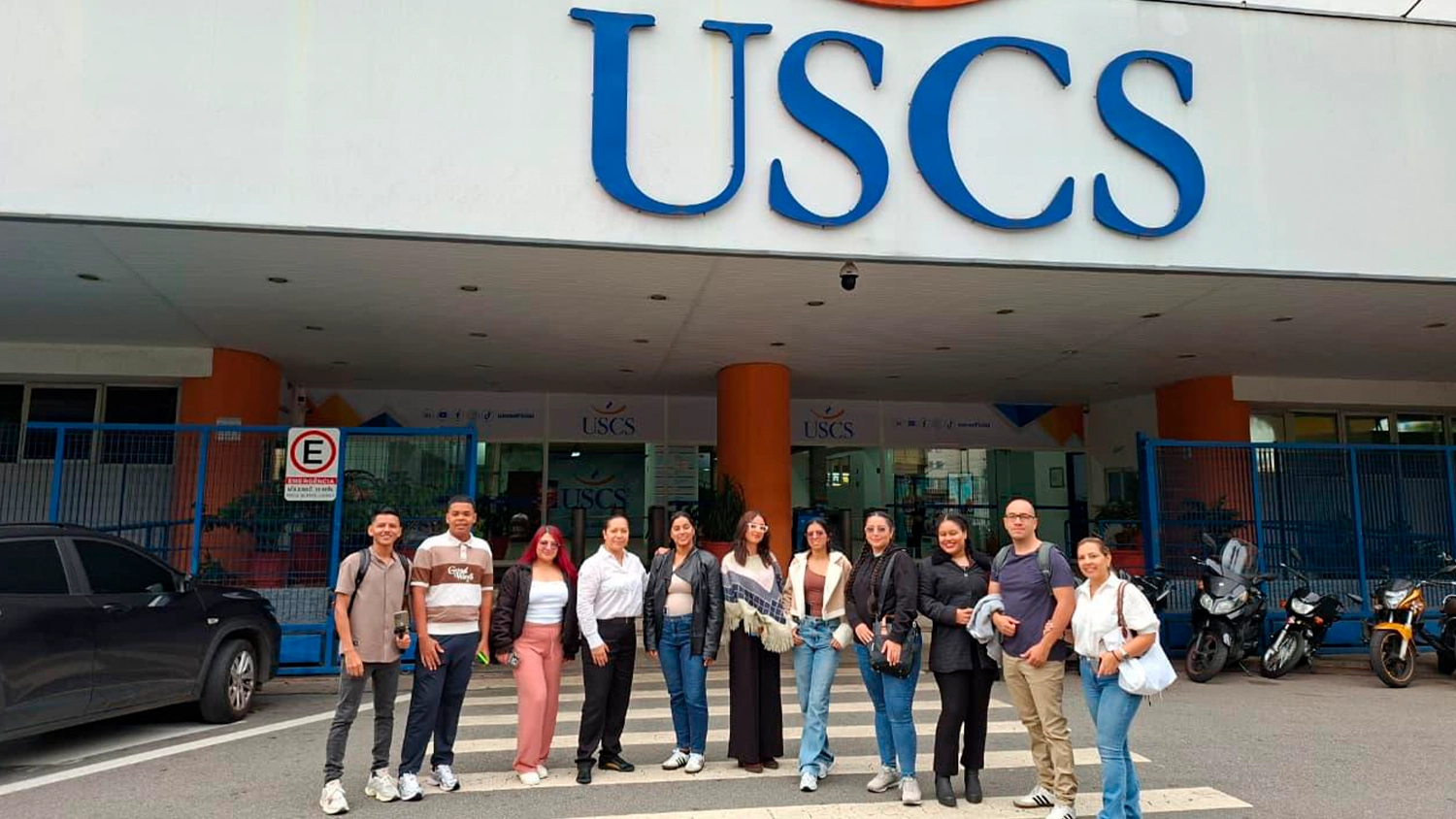 Estudiantes del TdeA en la USCS en Brasil