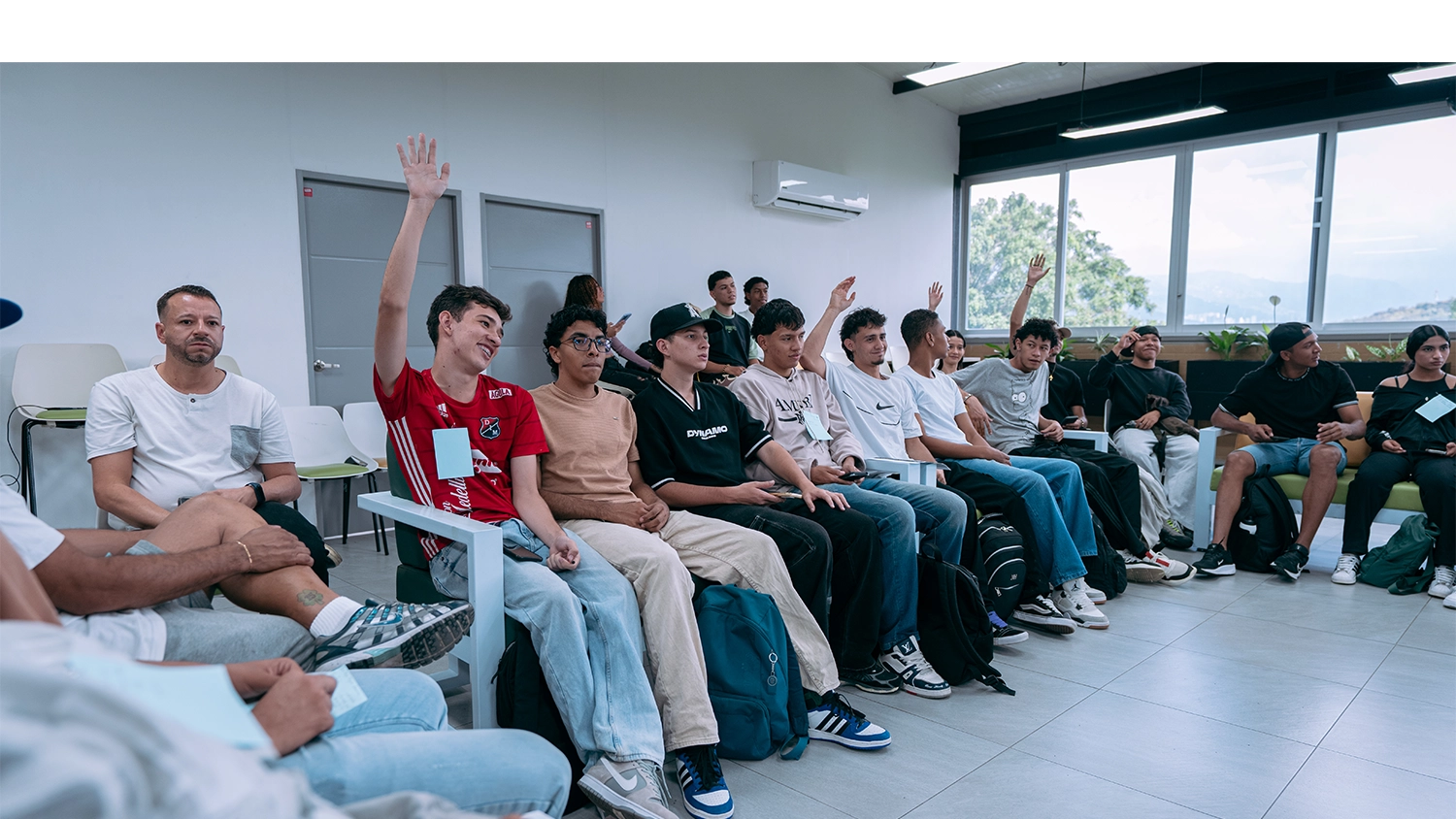 Estudiantes del TdeA participan de la dinámica planeada por Pluridiversos.