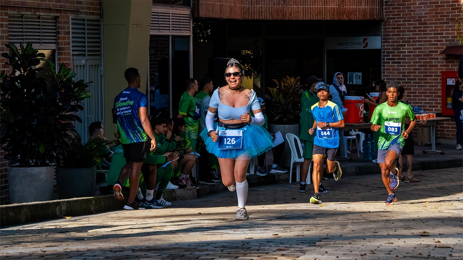 Los tutus fueron unos de los oufits de la carrera atlética del TdeA.