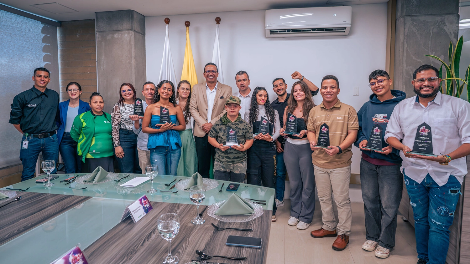 Premiación a Talentos Territorio TdeA