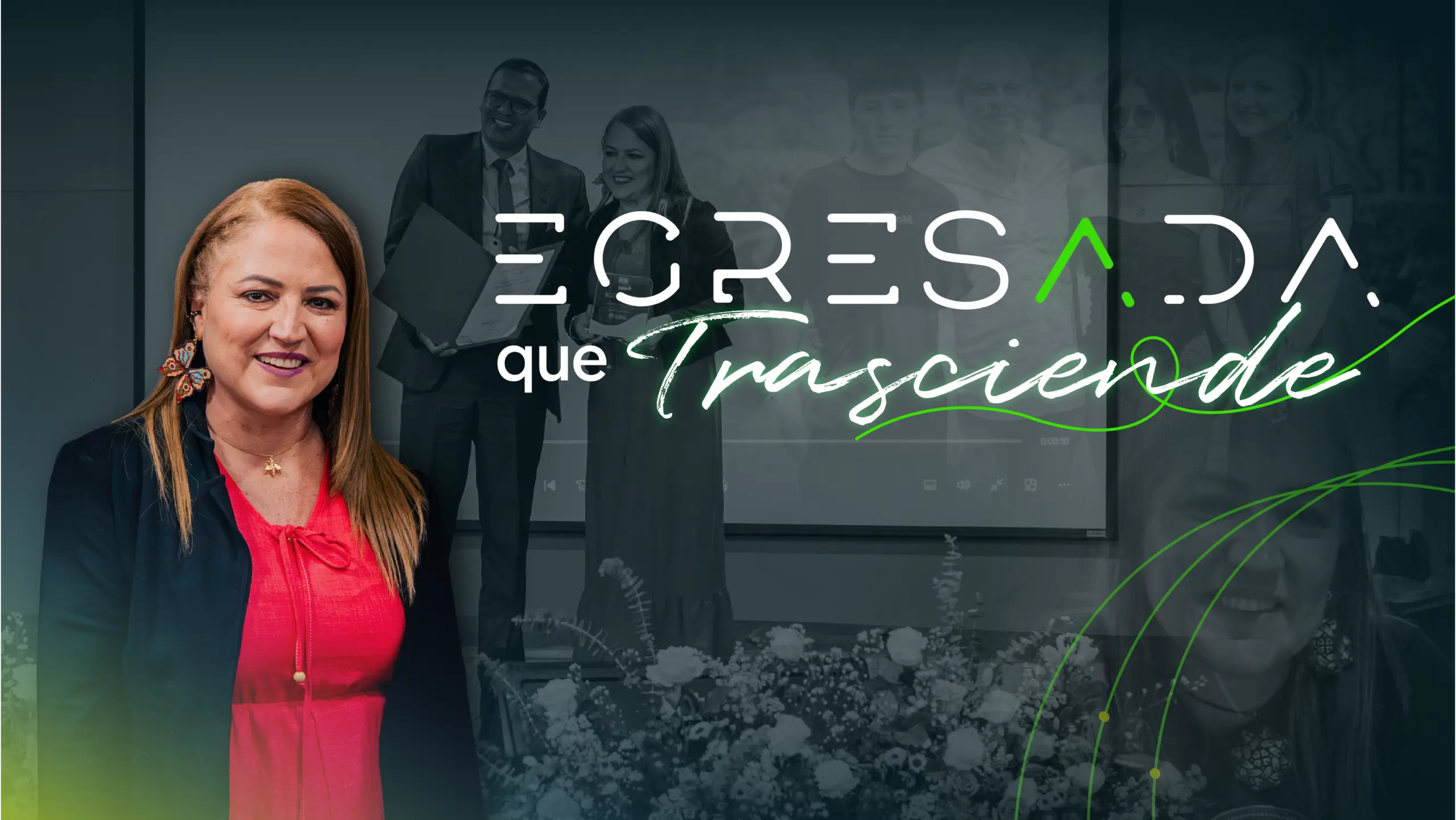 Sandra Calle, egresada TdeA: “Lo que hago es sembrar vida”.