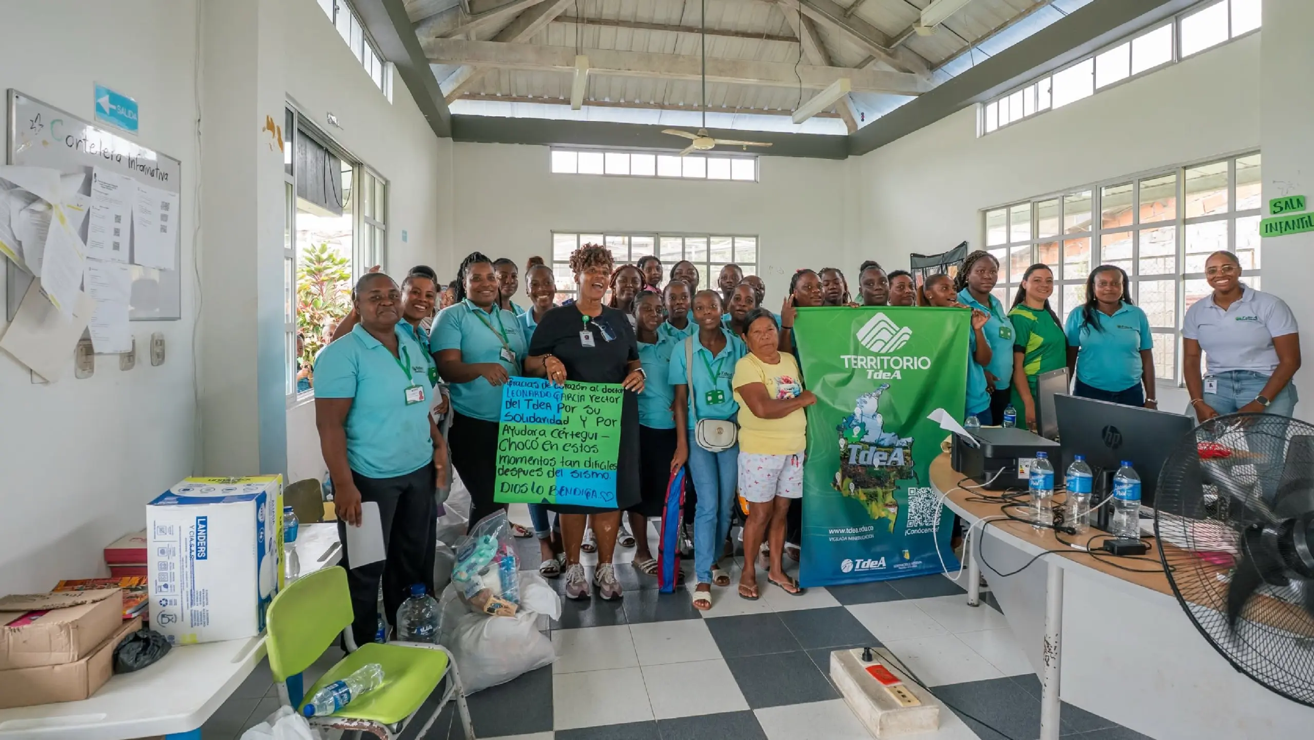 TdeA es solidaridad: comunidad académica abrazó a sus estudiantes en Chocó