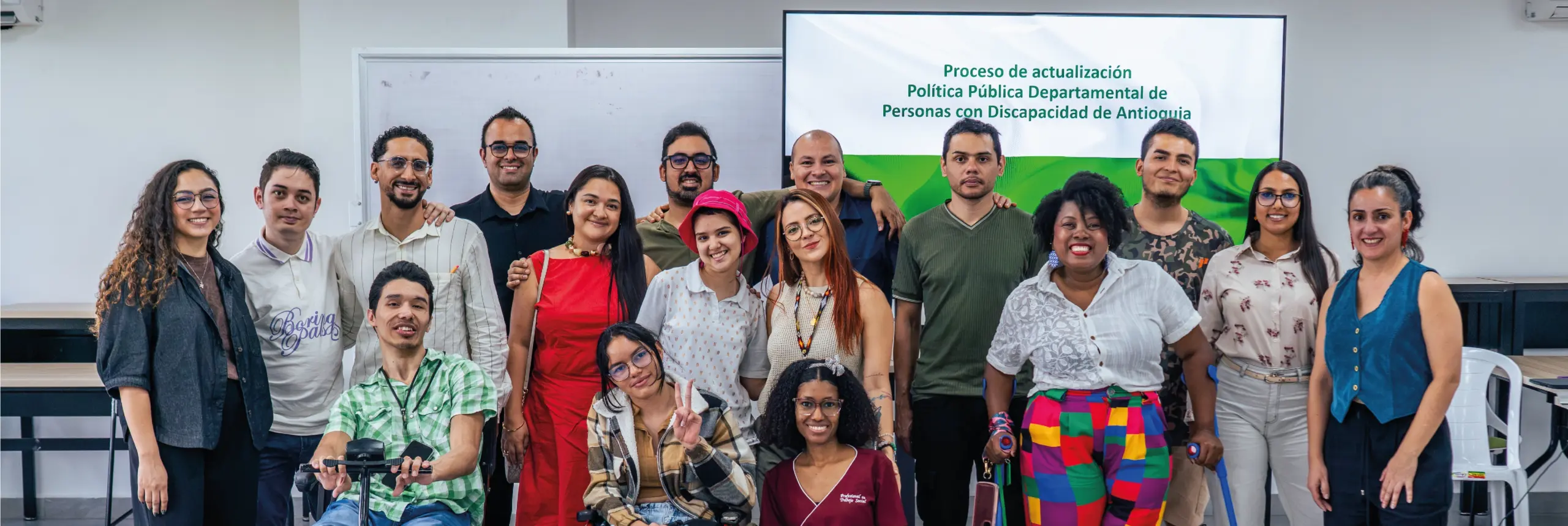 El TdeA aporta sus voces a la actualización de la Política Pública de Discapacidad de Antioquia