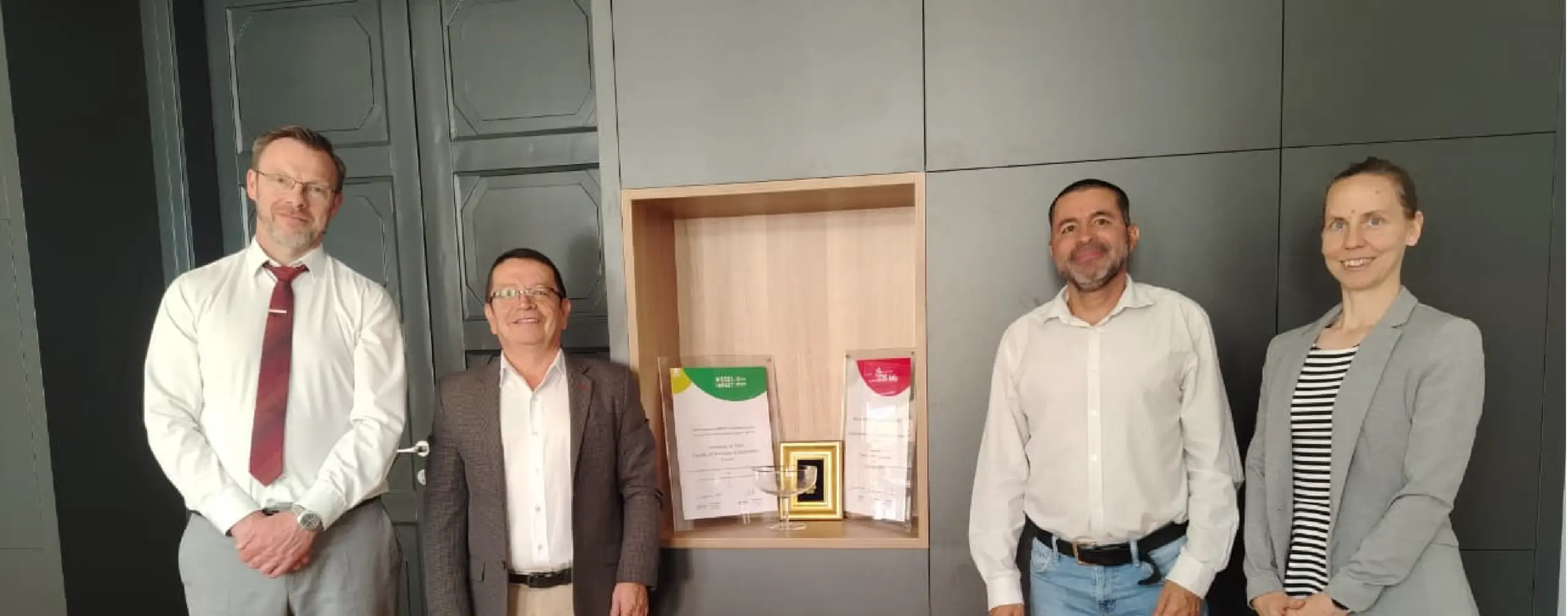 Visita internacional a la Universidad de Pécs, Hungría