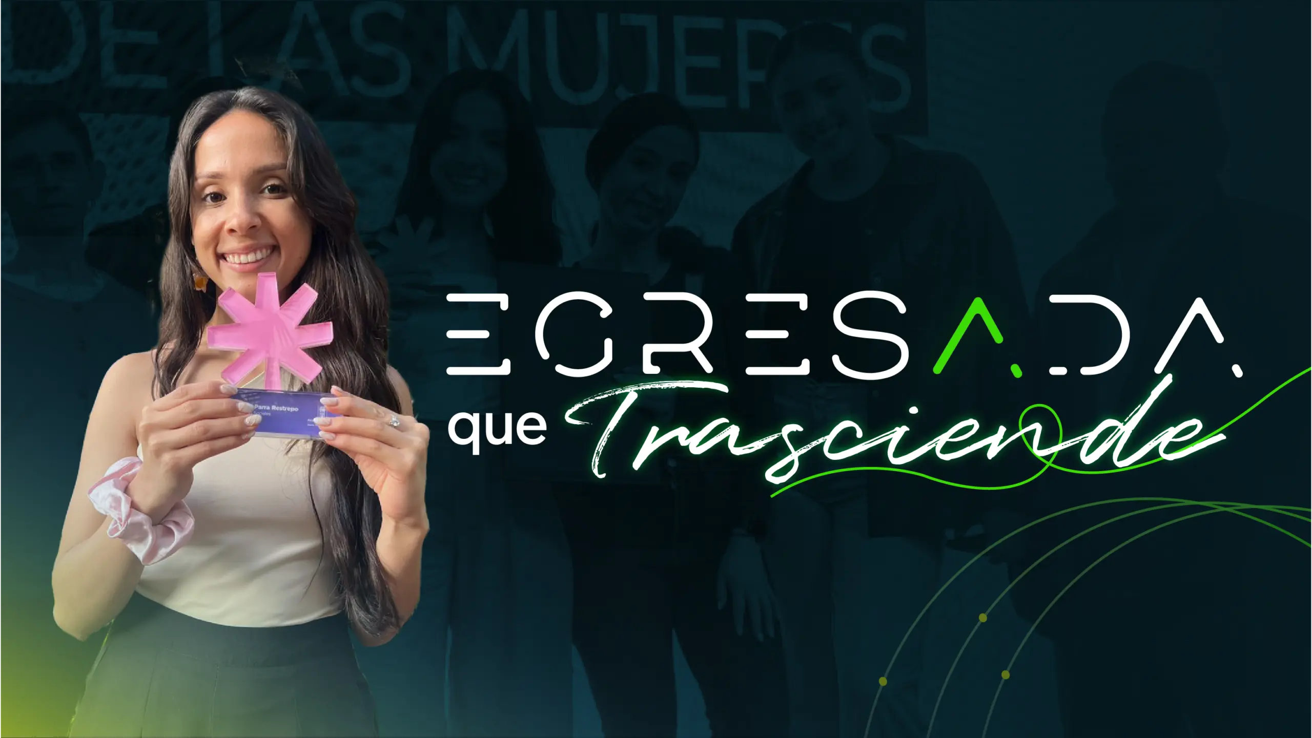 Egresada TdeA premiada como Mujer Joven Talento