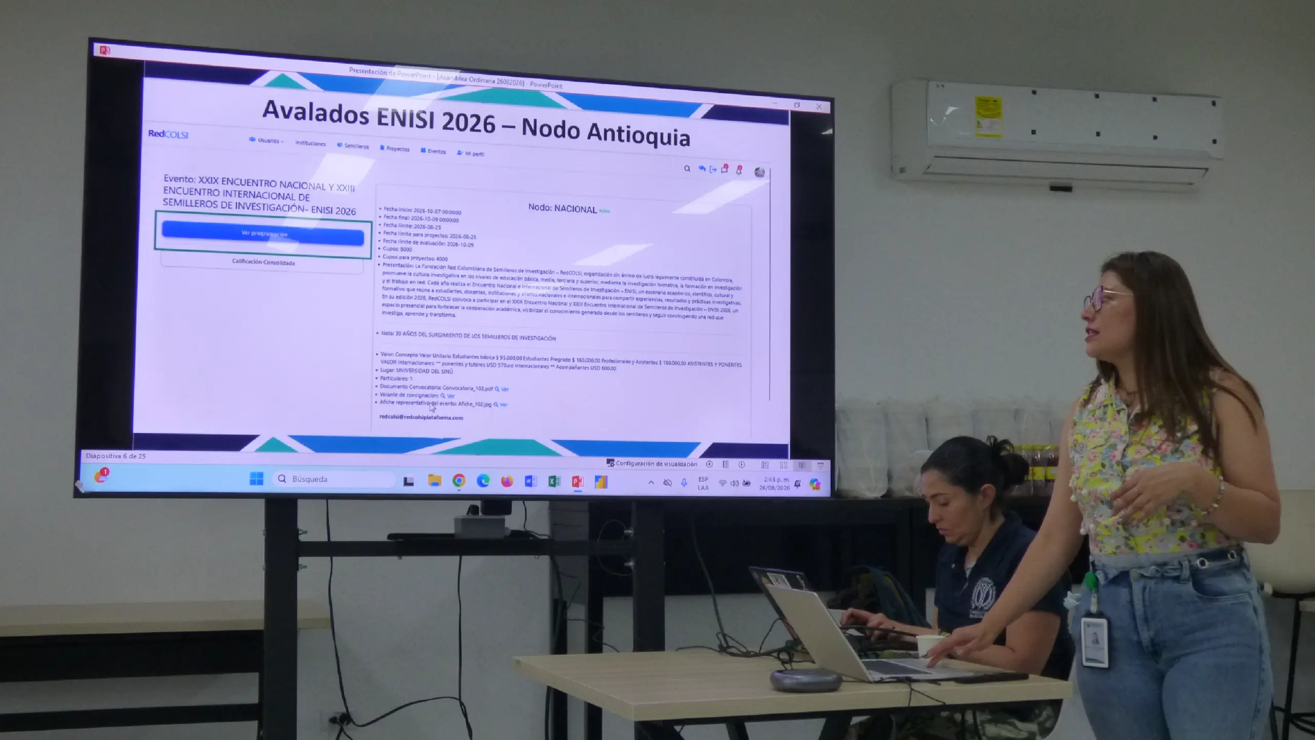 El TdeA recibió a las instituciones de RedColsi