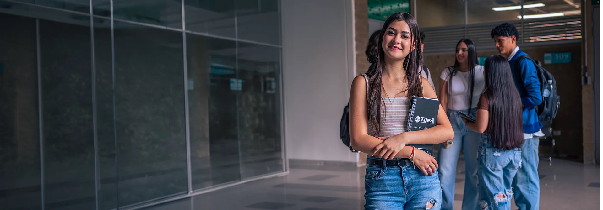 Estudiantes del TdeA Campus Aburrá Sur