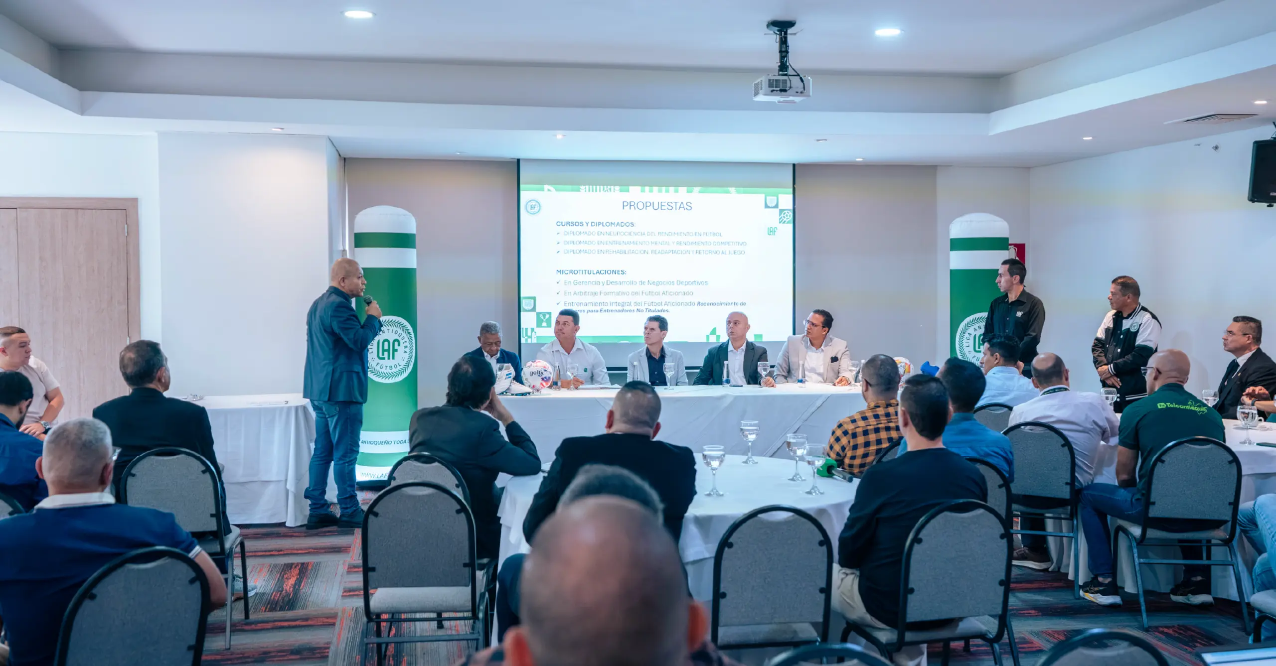 Alianza entre el TdeA y la Liga Antioqueña de Fútbol amplía las oportunidades de formación para el fútbol antioqueño