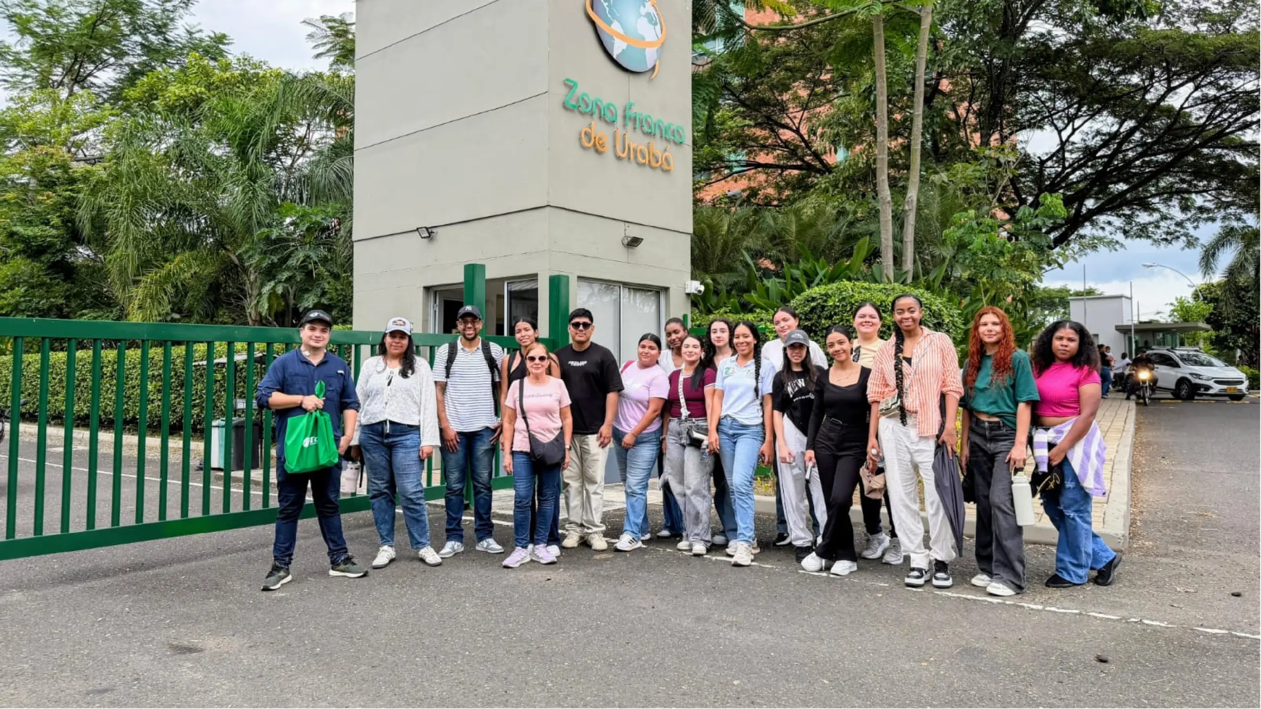 Urabá fue aula para estudiantes de Negocios Internacionales del TdeA